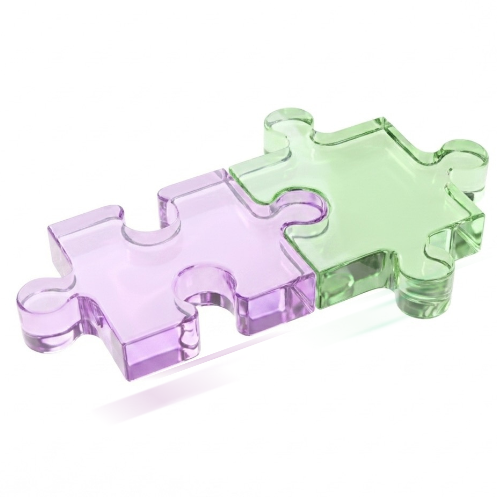 AI puzzle pieces representing federated data synthesis
