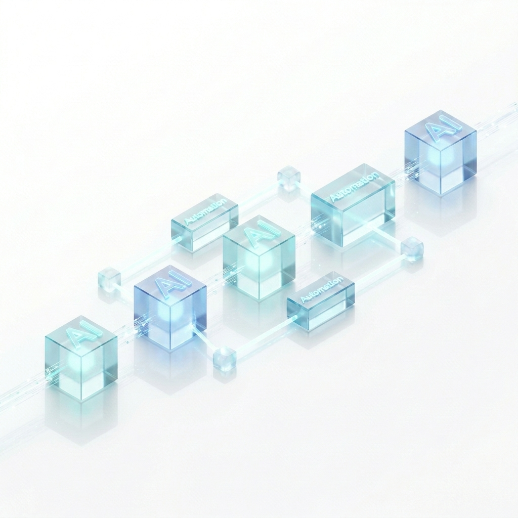 AI Screening Automation crystal cubes